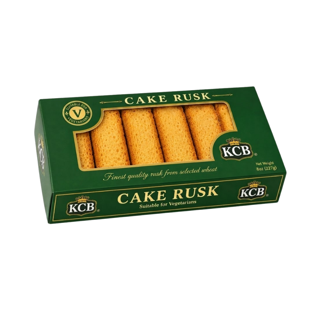 KCB Vegetarian Cake Rusk 8 oz buy online USA - 1